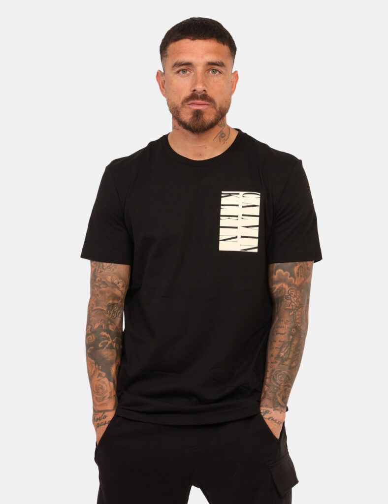 T-shirt uomo scontata - T-shirt Calvin Klein Nero