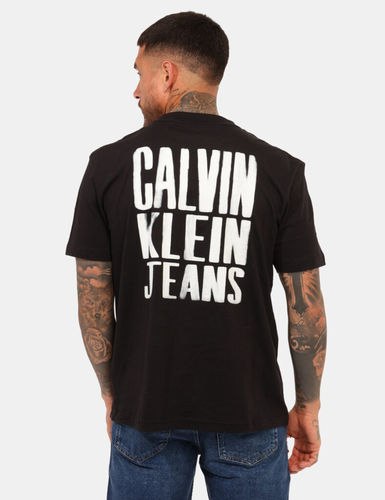 T-shirt uomo scontata - T-shirt Calvin Klein Nero