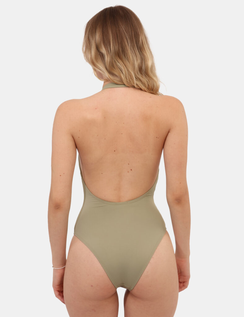Campionari moda donna e uomo - Costume intero K-Way Verde