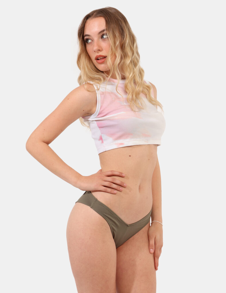 Costume slip Calvin Klein Verde