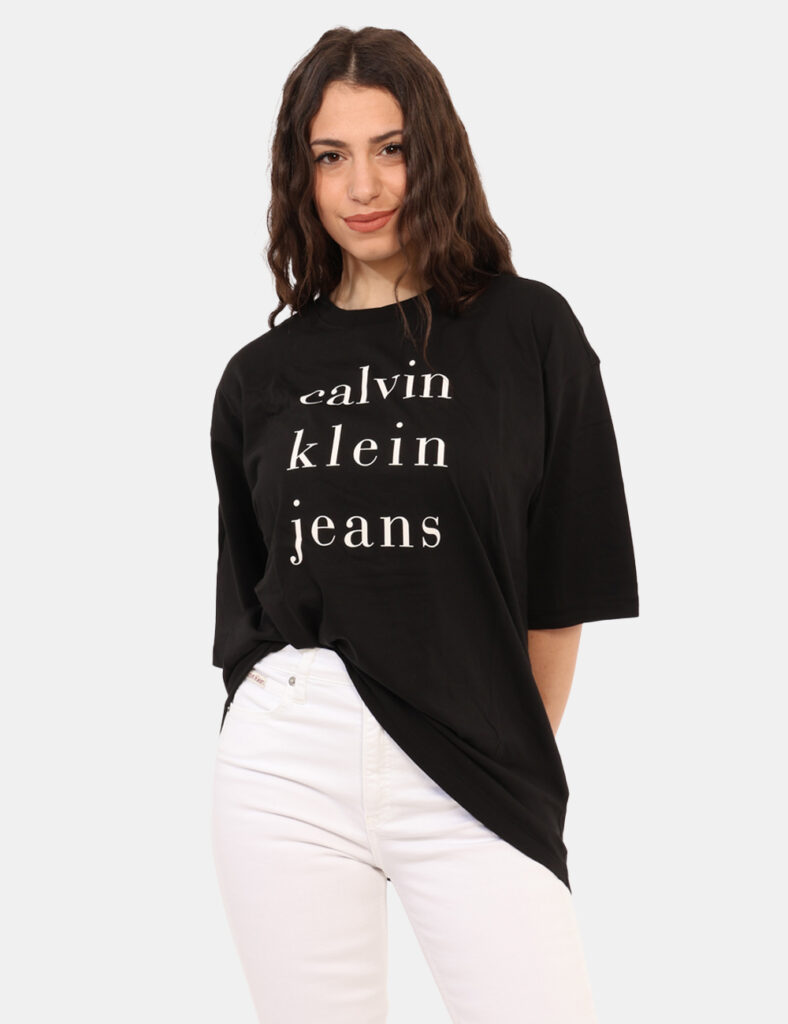 T-shirt Calvin Klein Nero