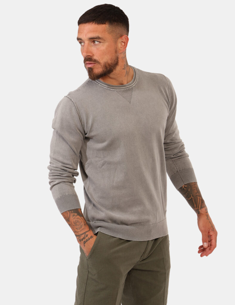 Abbigliamento uomo Yes Zee - Maglione leggero Yes Zee Grigio