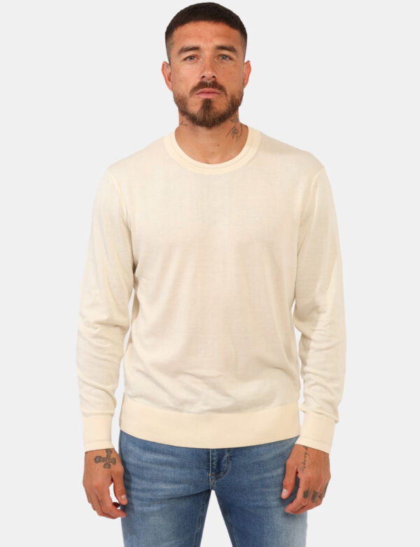 Maglia Tommy Hilfiger Panna - Cod. art. MW0MW33524 SZVi ricordiamo che tutti i nostri articoli sono originali.