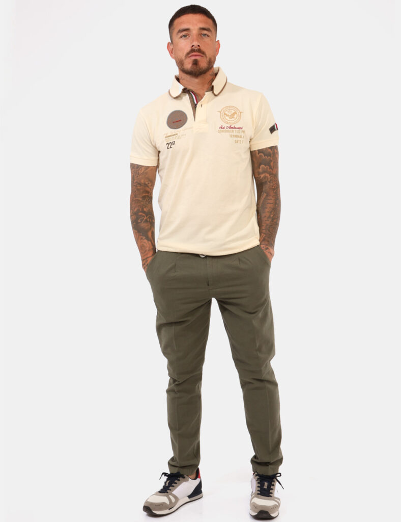 Abbigliamento uomo Yes Zee - Pantaloni Yes Zee Verde