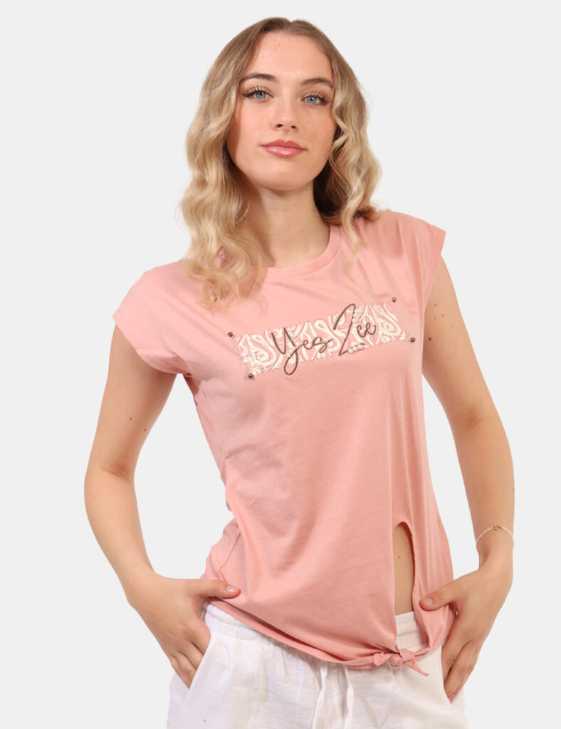 T-shirt Yes Zee Rosa