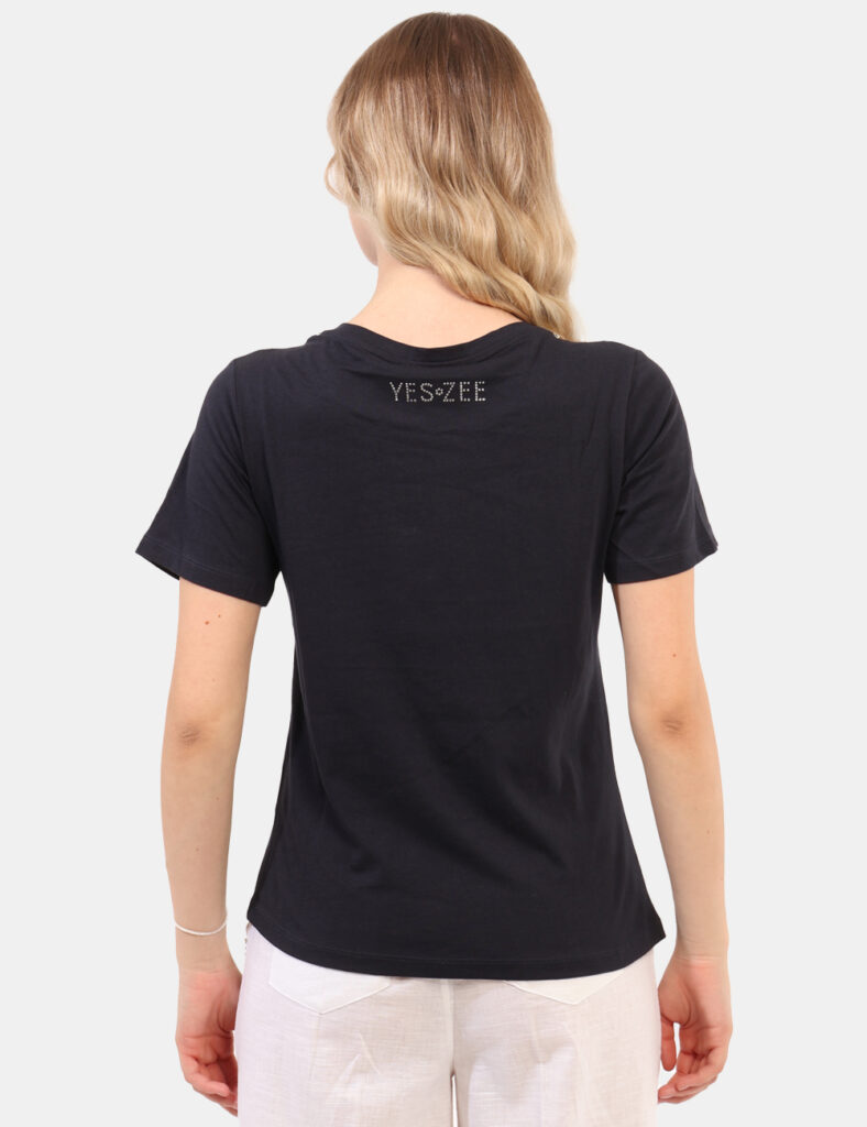 T-shirt Yes Zee Blu