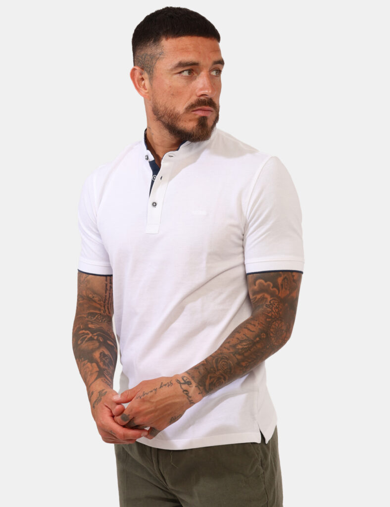Abbigliamento uomo Yes Zee - Polo Yes Zee Bianco