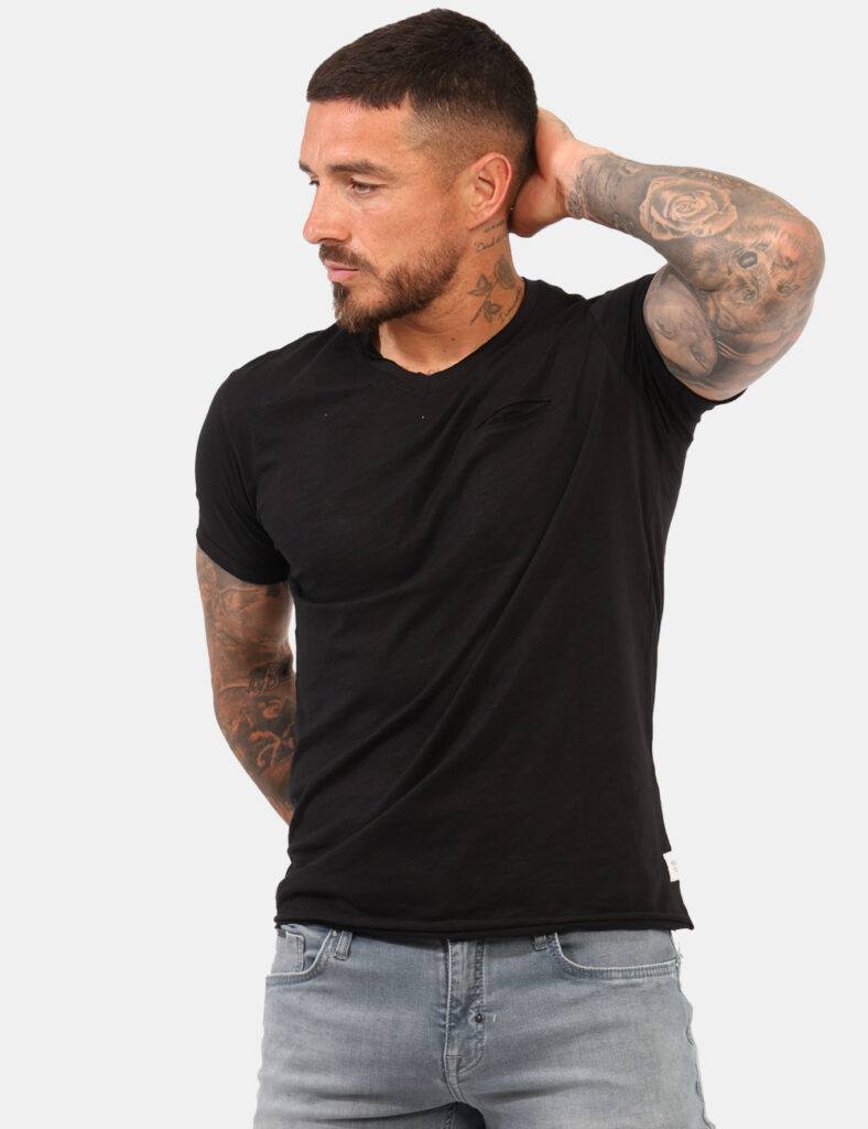 Abbigliamento uomo Yes Zee - T-shirt Yes Zee Nero
