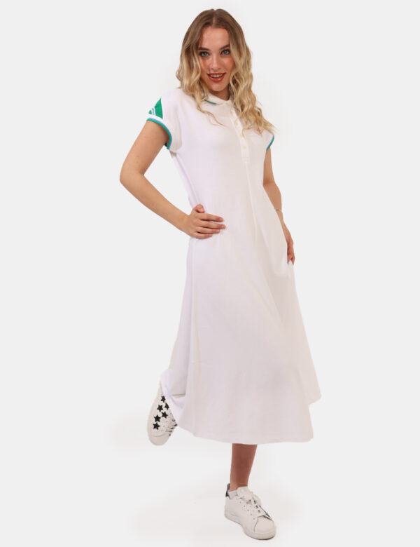Vestito Tommy Hilfiger Bianco - Cod. art. WW0WW41269 SZVi ricordiamo che tutti i nostri articoli sono originali.