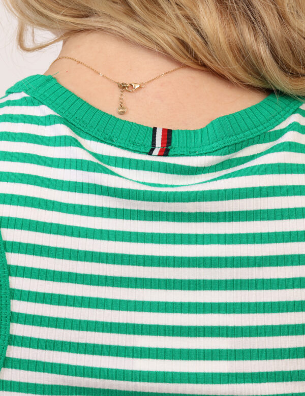 Vestito Tommy Hilfiger Verde - Cod. art. WW0WW41996 SZVi ricordiamo che tutti i nostri articoli sono originali.