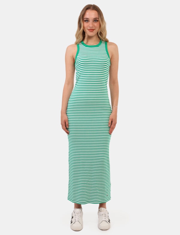 Vestito Tommy Hilfiger Verde - Cod. art. WW0WW41996 SZVi ricordiamo che tutti i nostri articoli sono originali.