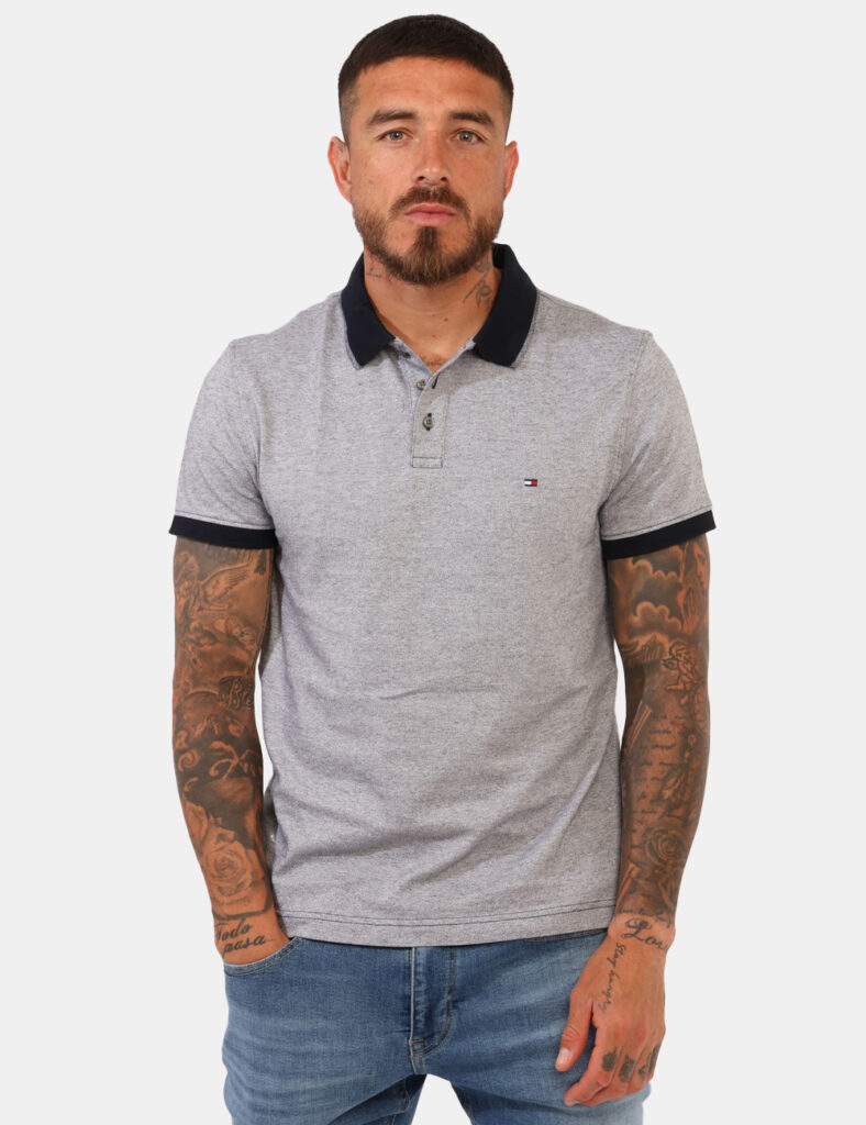 T-shirt uomo scontata - T-shirt Tommy Hilfiger Grigio