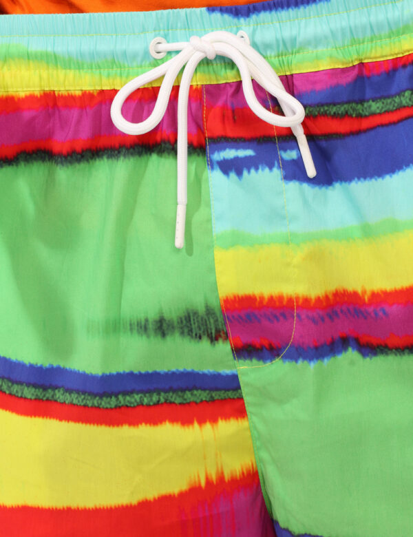 Costume Calvin Klein Fantasia - Costume modello in fantasia super colorata, con tasche a taglio trasversale. La vestibilità