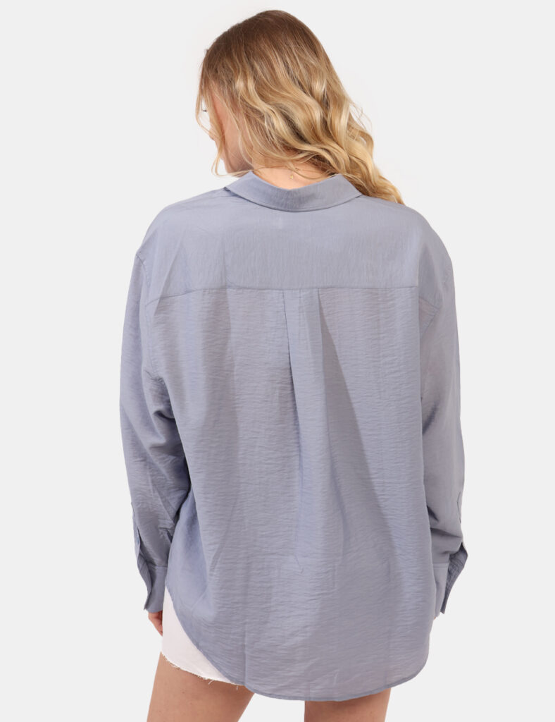 Camicia bluse elegante da donna scontata - Camicia Calvin Klein Azzurro