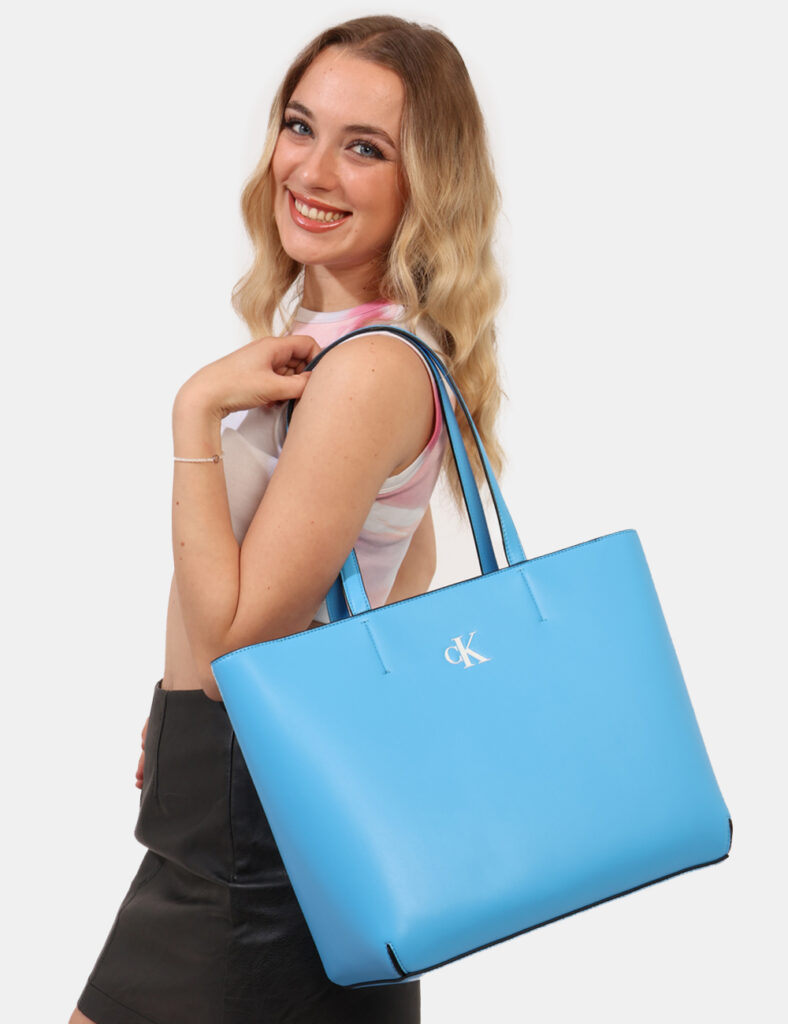 Borsa Calvin Klein azzurro