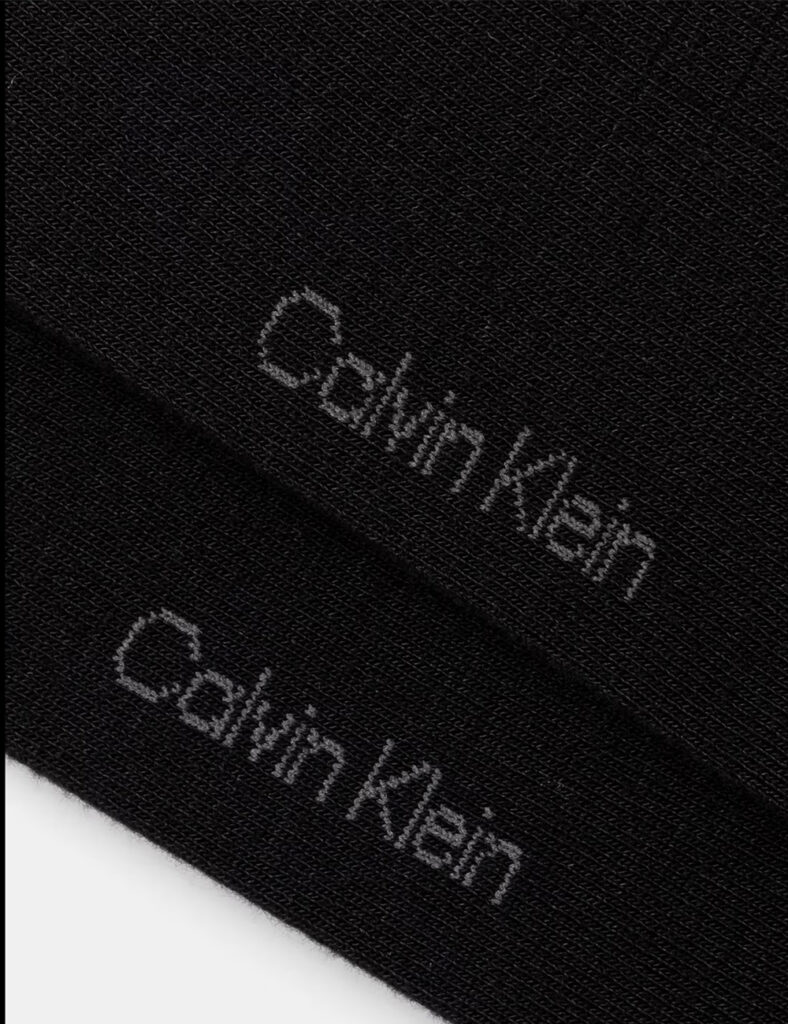 Pack 2 calze Calvin Klein Nero