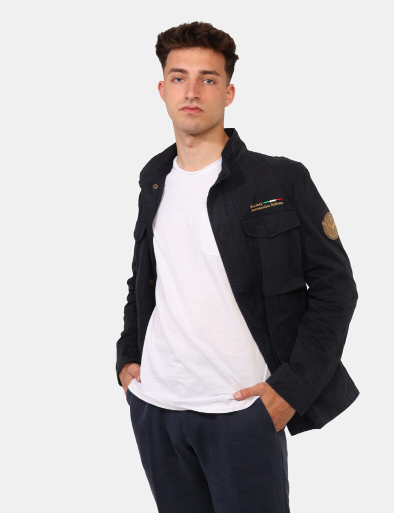 Giacca Aeronautica Italiana Blu