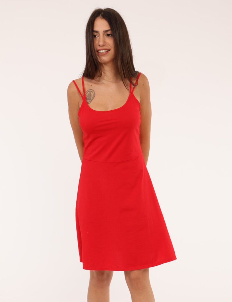 Abito da donna scontato - Vestito Ake Rosso