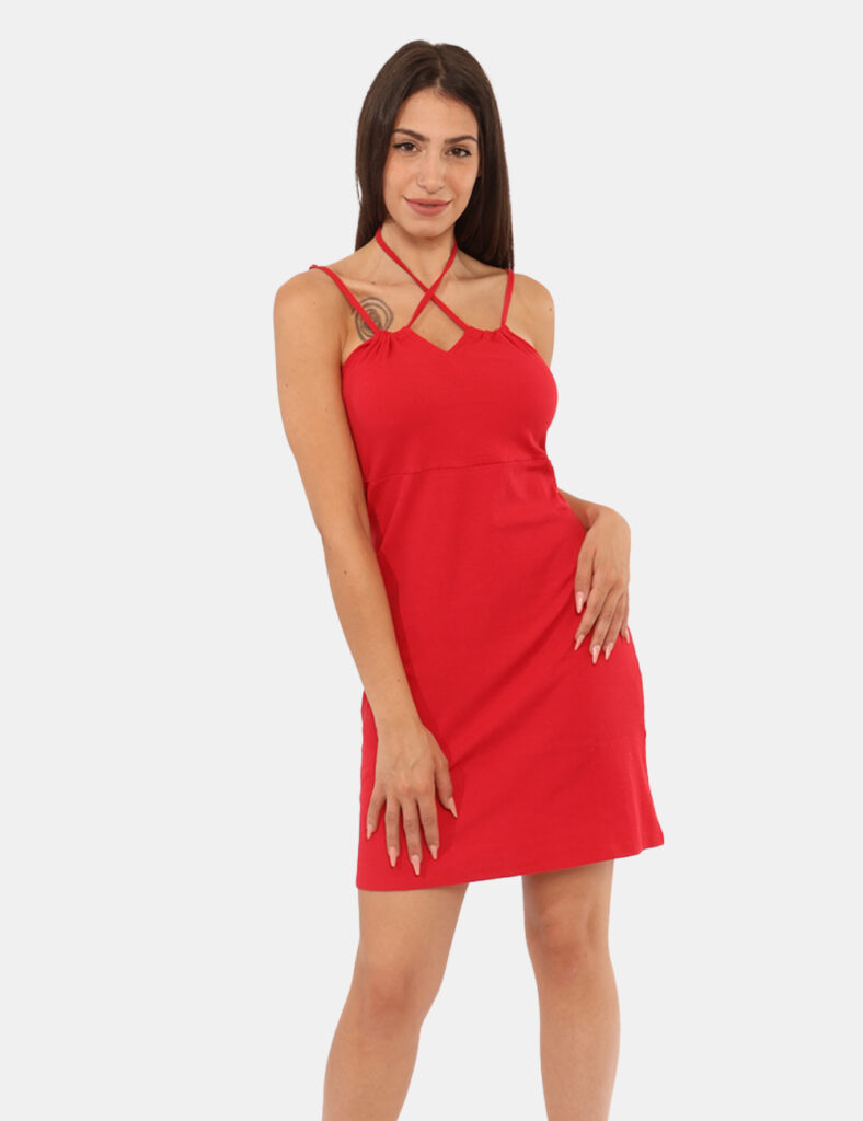 Abito da donna scontato - Vestito Ake Rosso