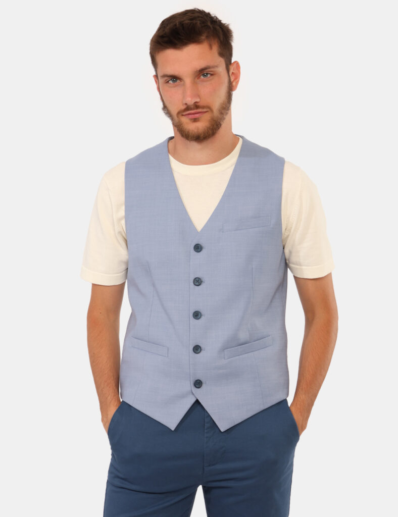 Gilet Sseinse Azzurro