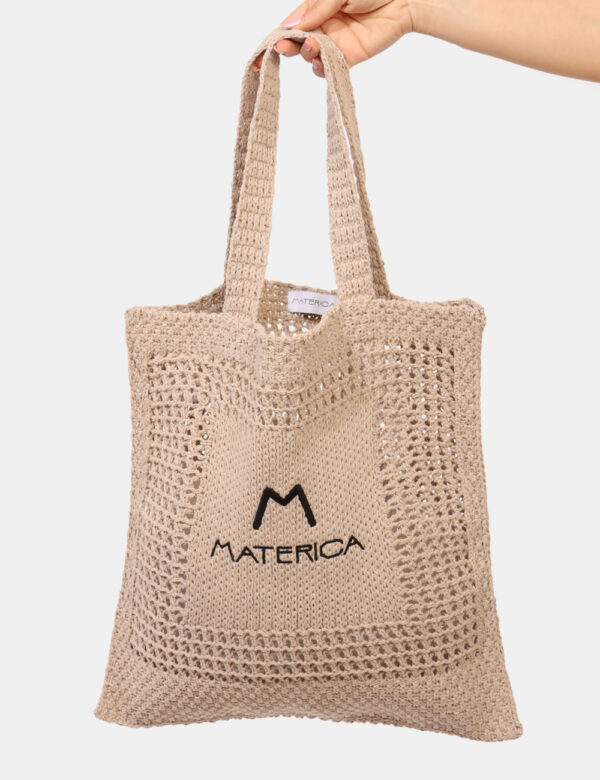 Borsa Materica Beige - Cod. art. MEDIUM BAG OZVi ricordiamo che tutti i nostri articoli sono originali.