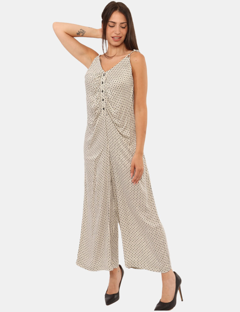 Abito da donna scontato - Tuta Yes Zee Beige