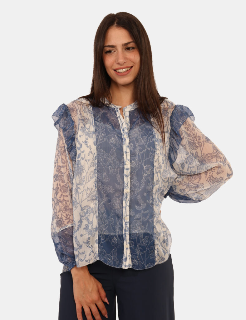 Abbigliamento donna scontato - Camicia Pepe Jeans Blu