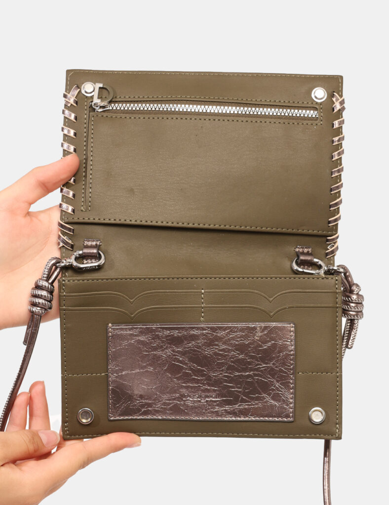 Pochette Desigual Argento