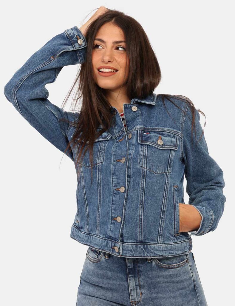 Abbigliamento donna scontato - Giacca Tommy Hilfiger Jeans