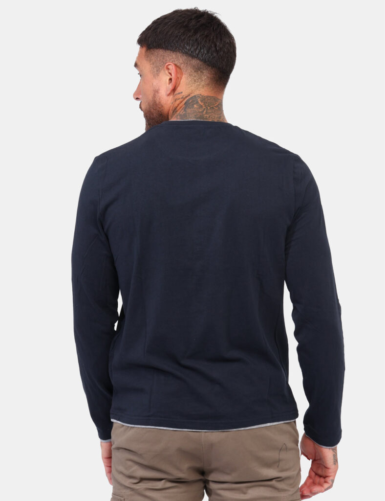 T-shirt Fred Mello da uomo scontate - T-shirt Fred Mello Blu