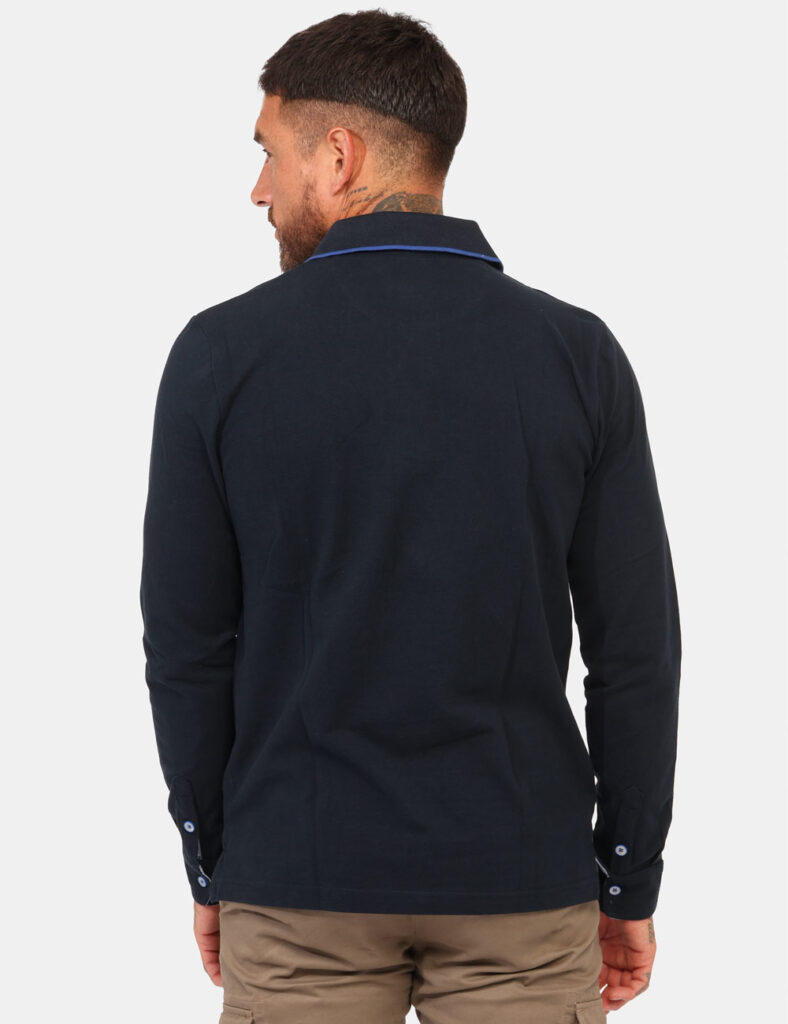 Polo Fred Mello Blu