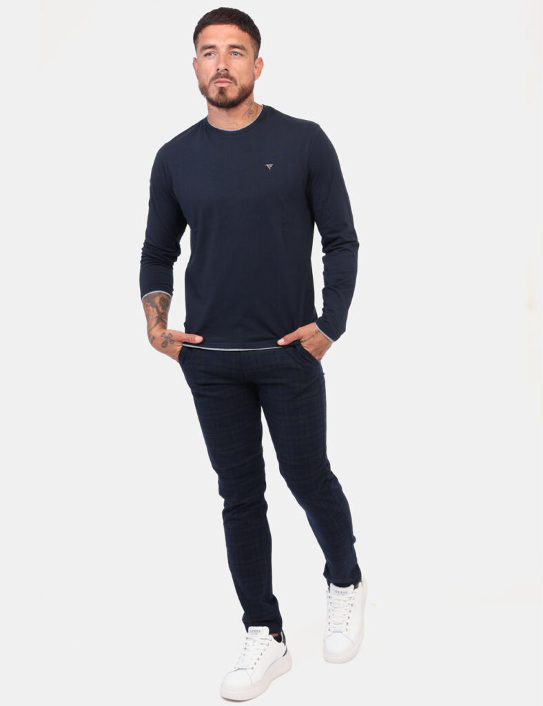 Pantaloni Fred Mello Grigio