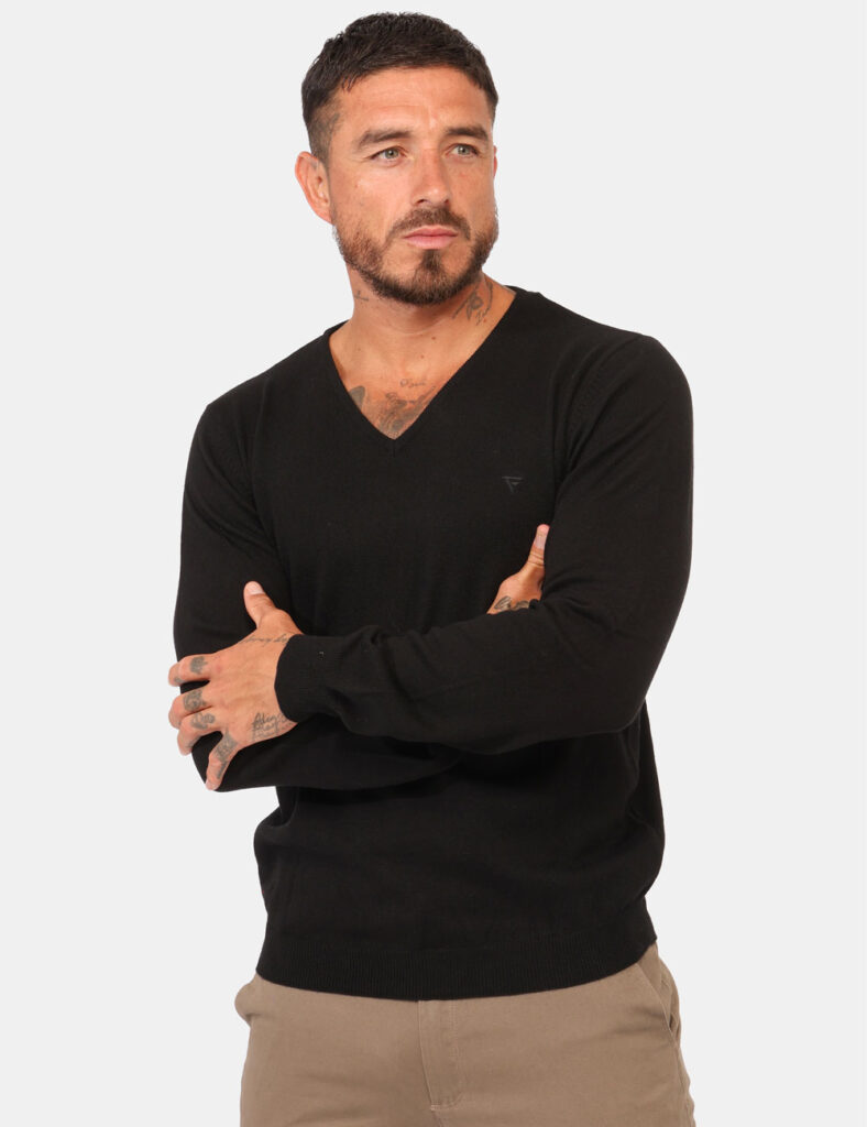 Maglione Fred Mello Nero