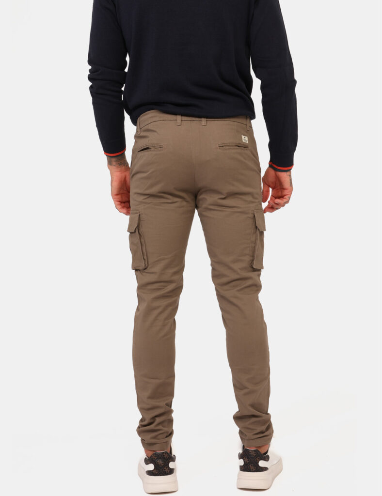 Pantaloni Fred Mello Marrone