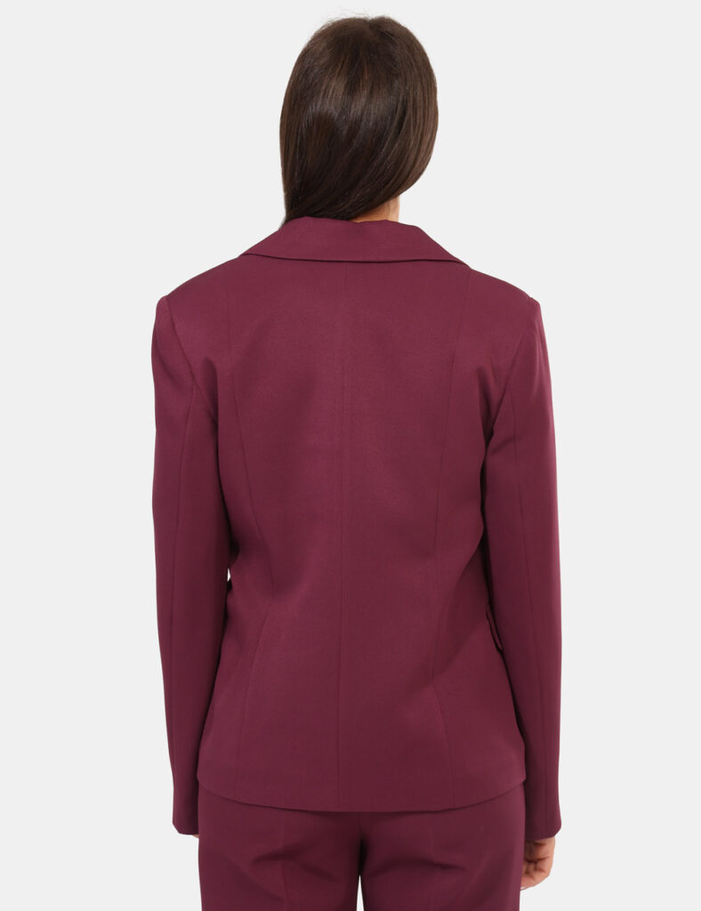 Abbigliamento donna scontato - Blazer Materica Viola