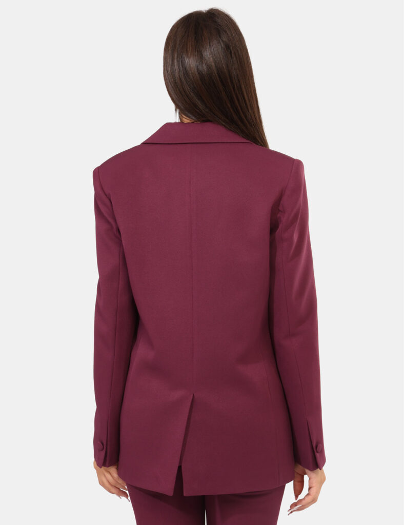 Abbigliamento donna scontato - Blazer Materica Viola