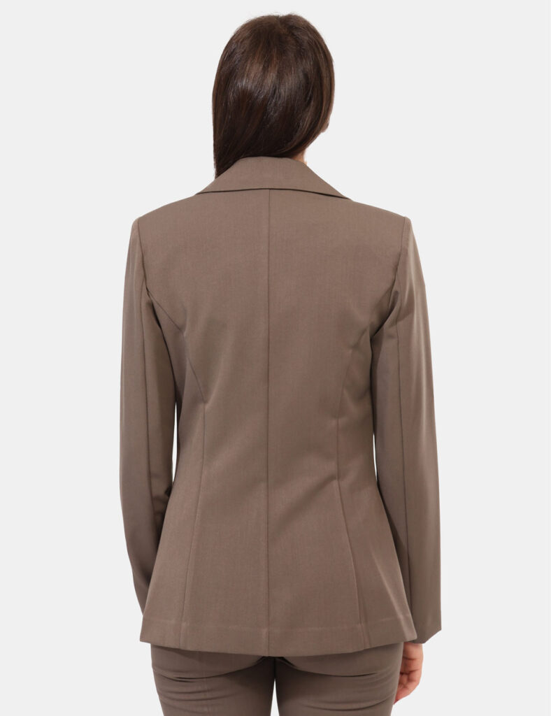 Abbigliamento donna scontato - Blazer Materica Grigio