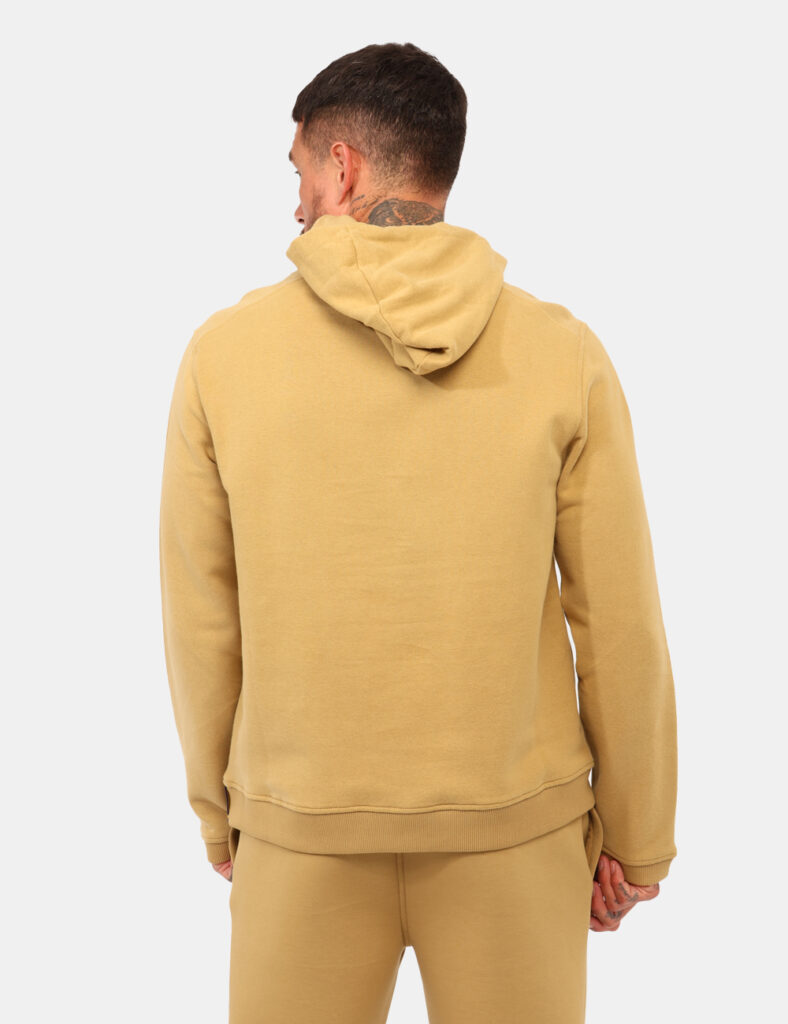 Felpa K-Way Beige Taglia L