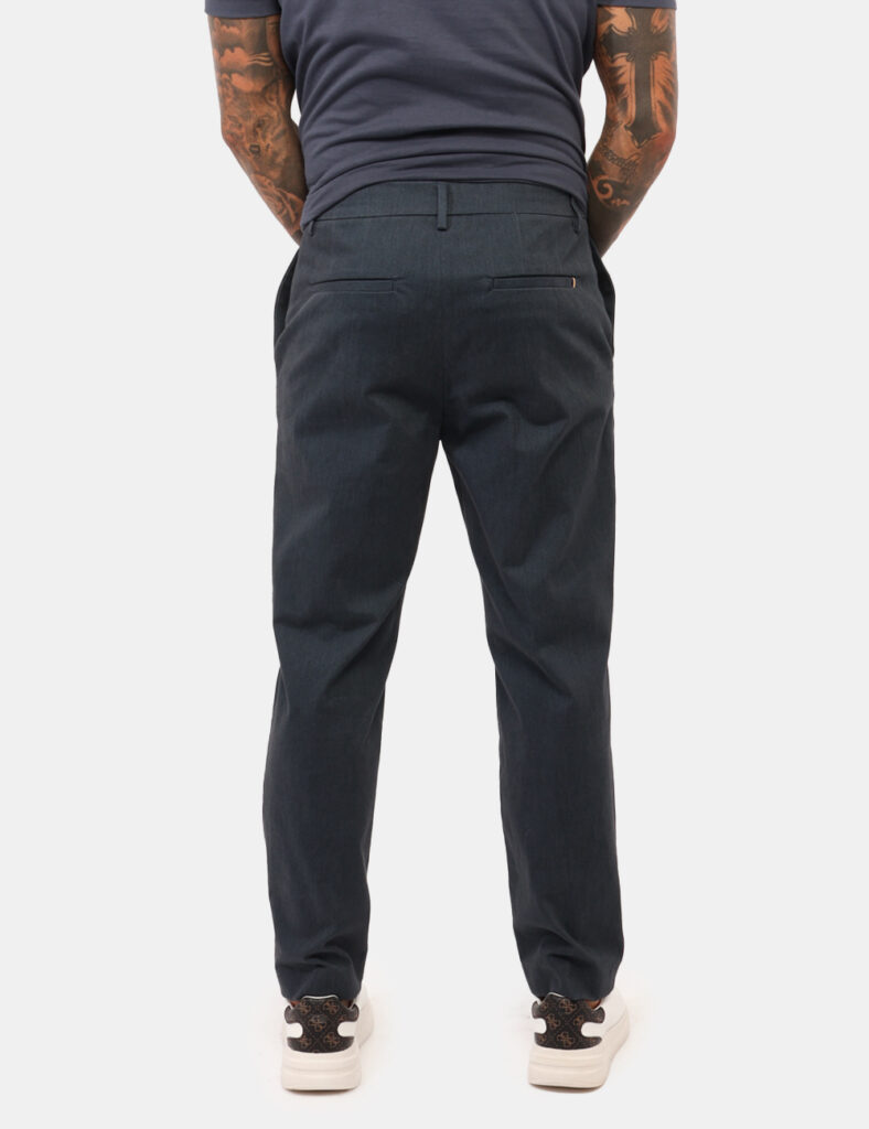 Pantalone K-Way Blu Taglia 48