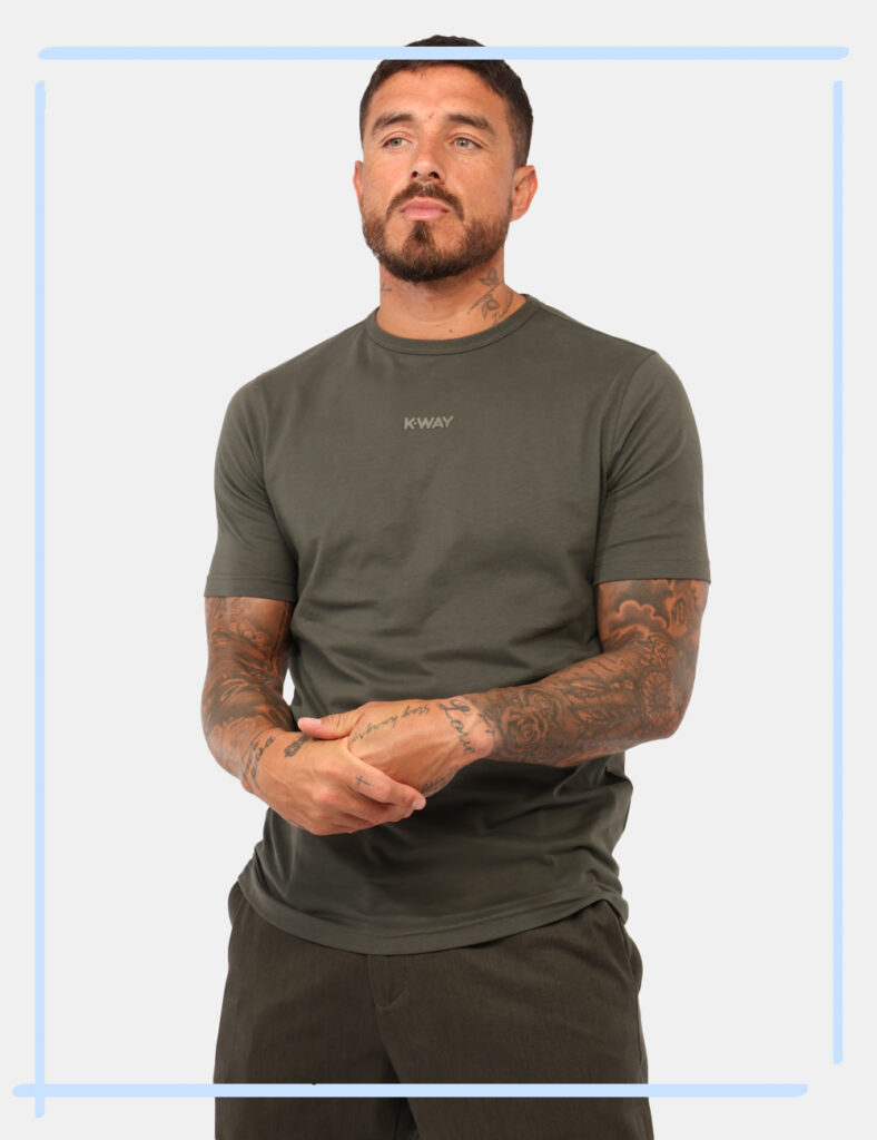 T-shirt K-Way Verde Taglia L