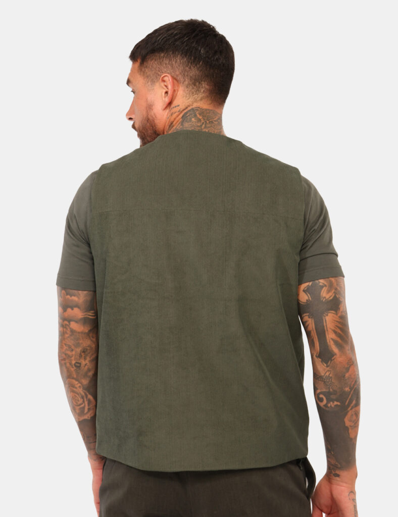 Gilet K-Way Verde Taglia L