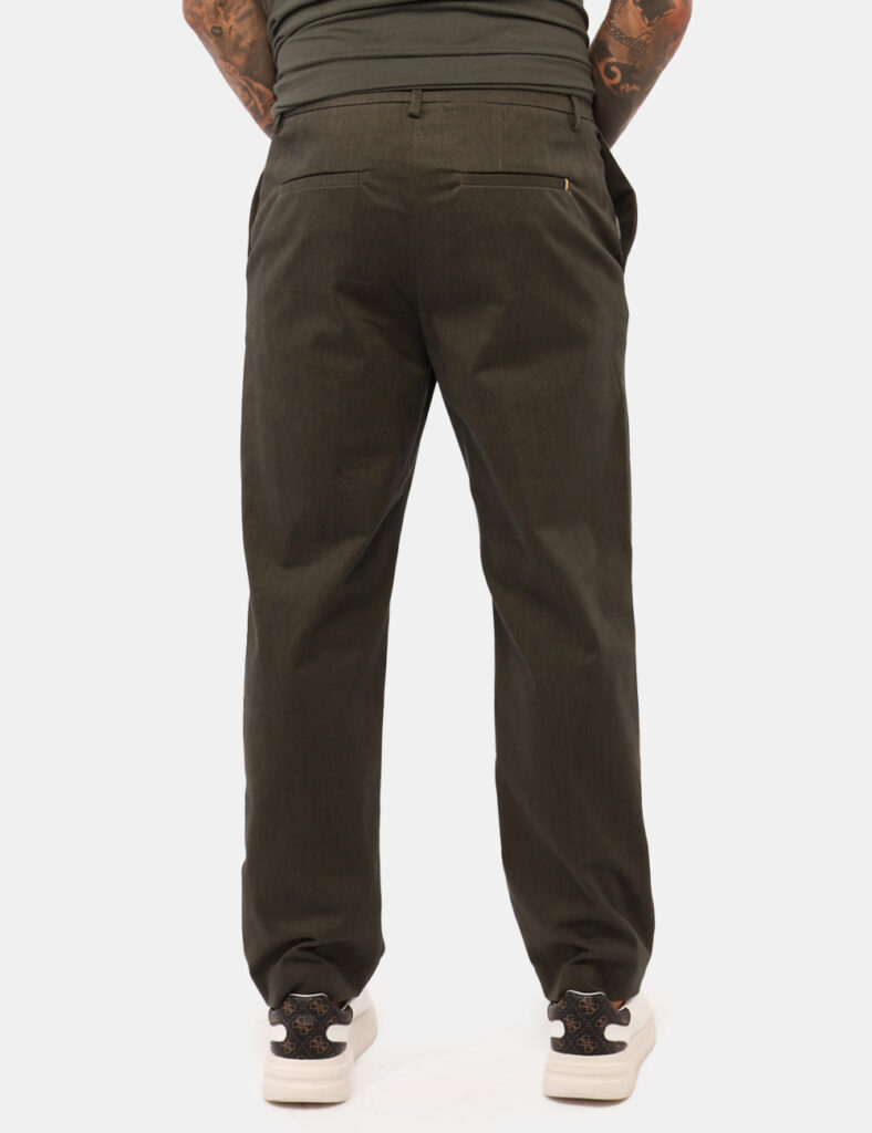 Pantaloni K-Way Verde Taglia 48