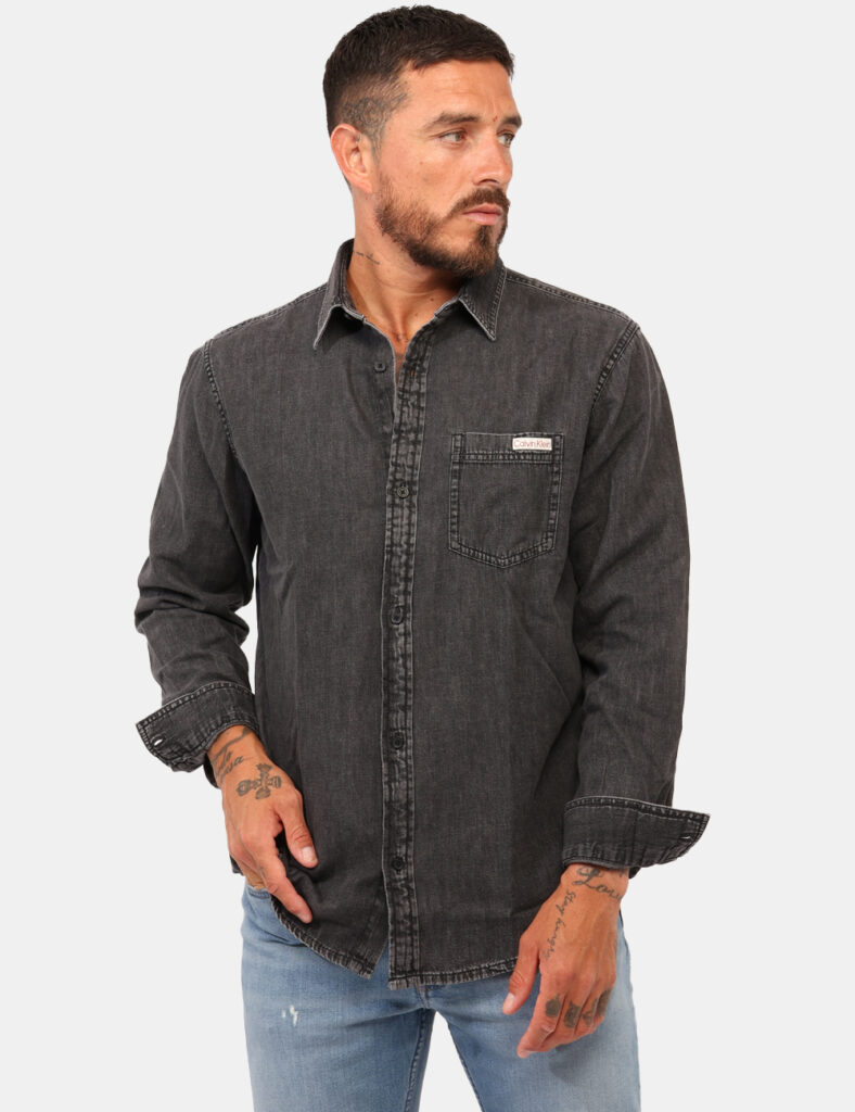 Camicia Calvin Klein Nero