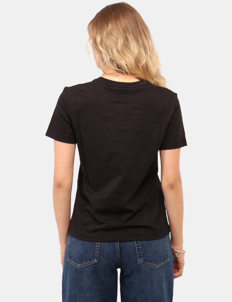 Abbigliamento donna scontato - T-shirt Calvin Klein Nero