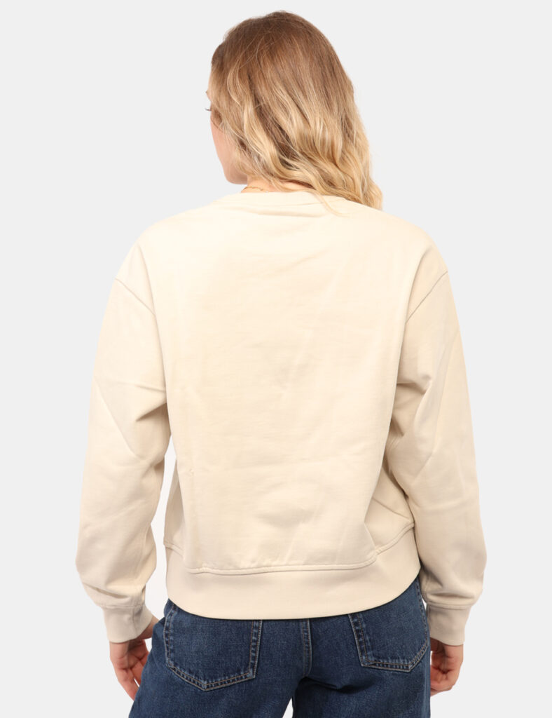 Abbigliamento donna scontato - Felpa Calvin Klein Beige