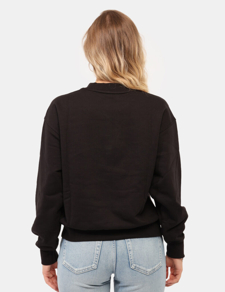Abbigliamento donna scontato - Felpa Calvin Klein Nero