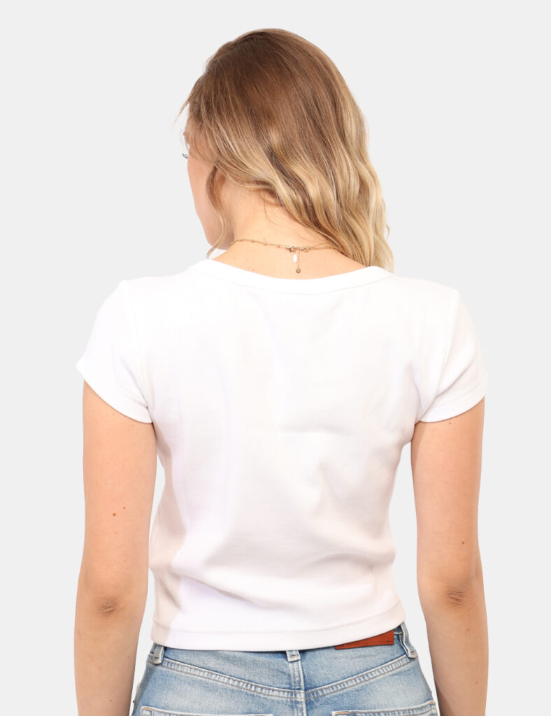 Abbigliamento donna scontato - T-shirt Calvin Klein Bianco