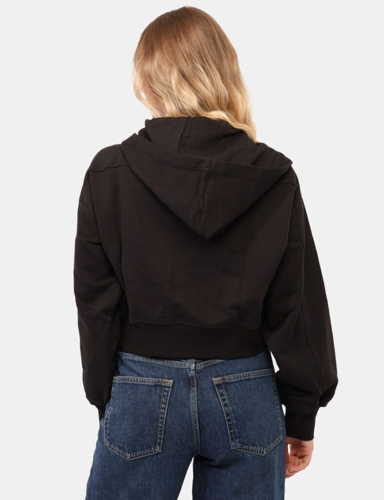 Abbigliamento donna scontato - Felpa Calvin Klein Nero