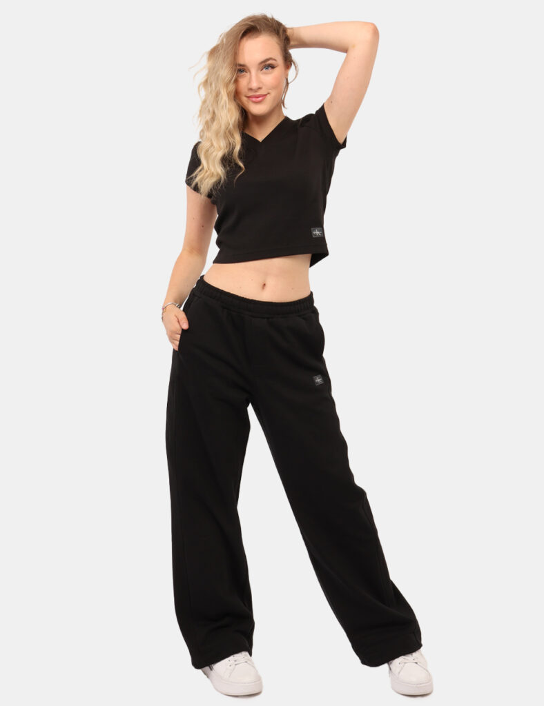 Abbigliamento donna scontato - Pantaloni Calvin Klein Nero