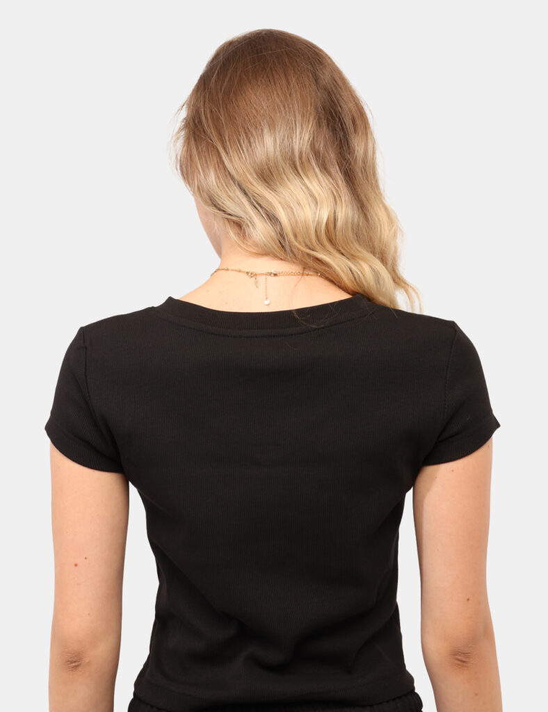 Abbigliamento donna scontato - T-shirt Calvin Klein Nero